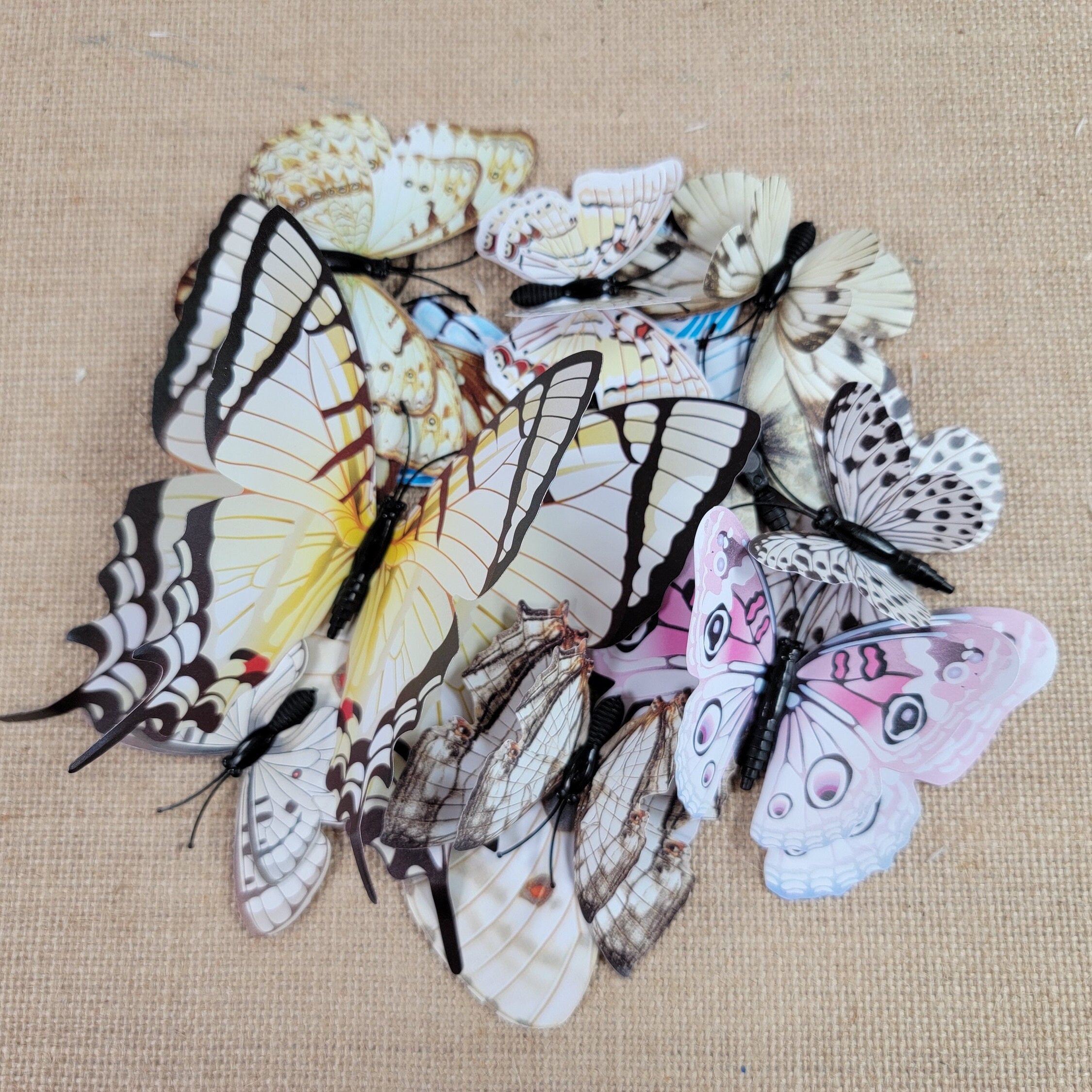 3D Butterfly Wall Decals: DIY PVC Art, Wedding & Kids Room Decor (12pcs/set)